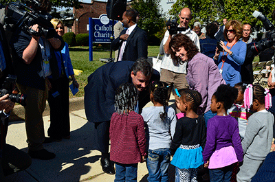 Governor Christie commends Catholic Charities, announces new addictions task force 