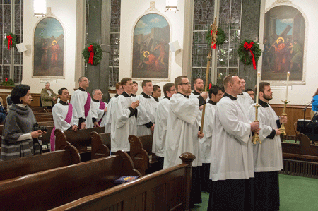 Bishop's, seminarians' Christmas gathering a much-loved tradition 