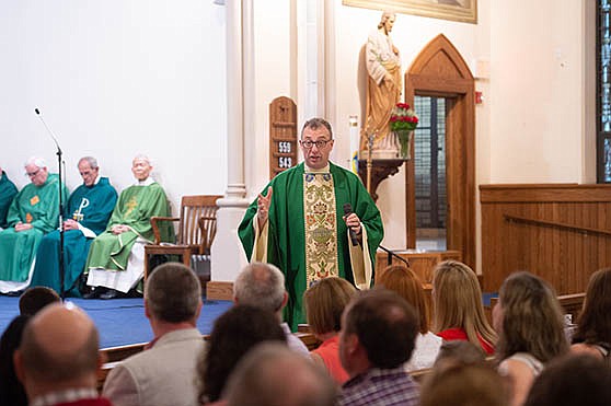 Father O’Reilly attributes 25 years of priesthood to God’s guidance