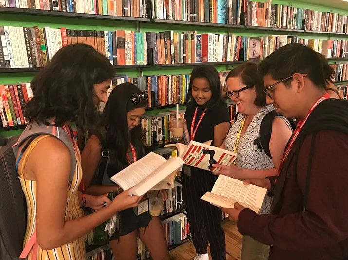 Boylan spends summer inspiring young writers