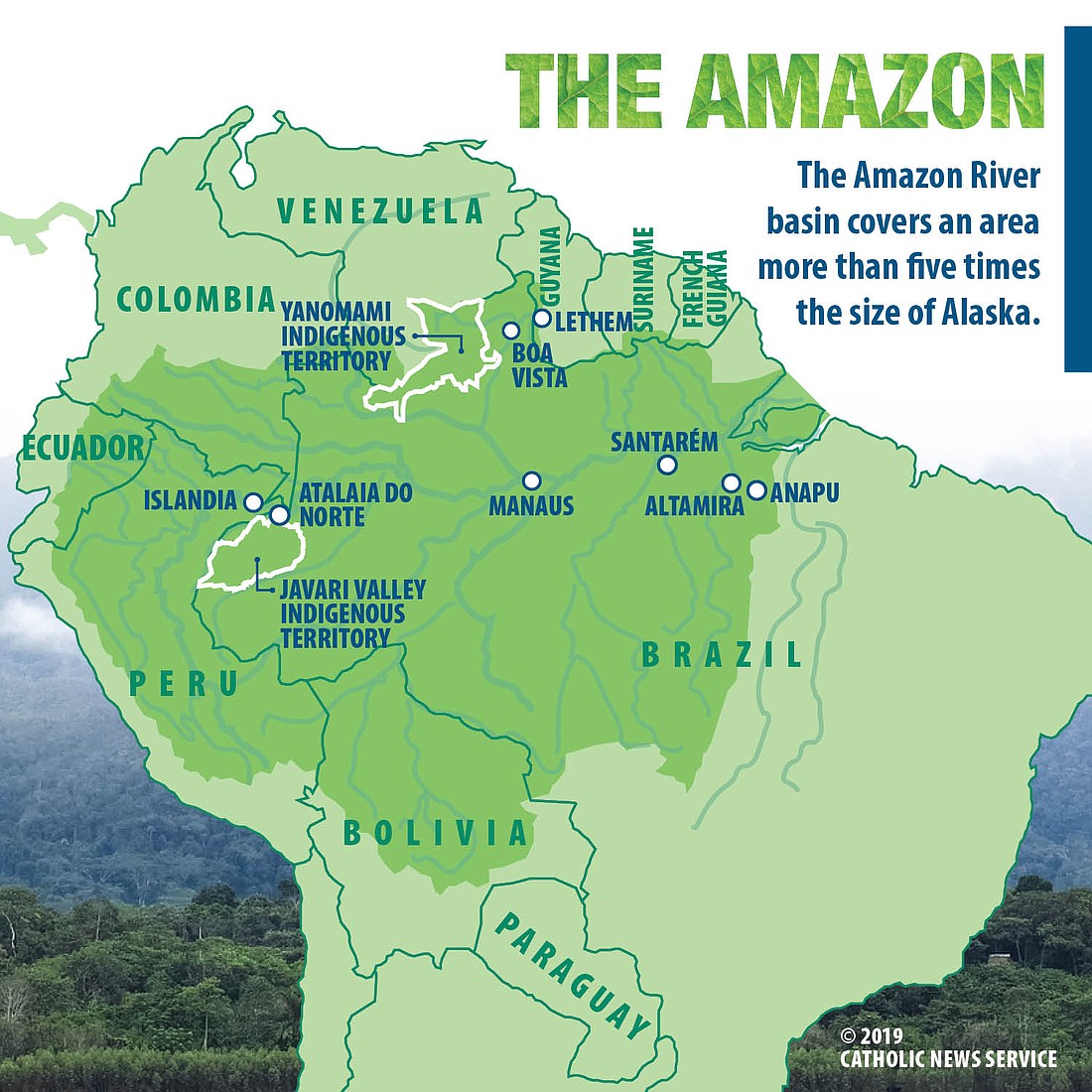 Latin American bishops urge action to save burning Amazon rainforest