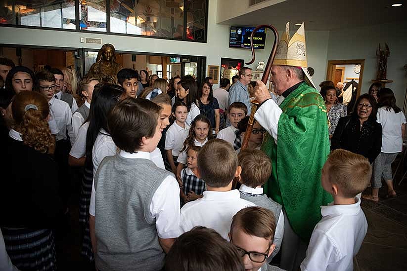St. Mary Academy receives special blessing from Bishop O'Connell