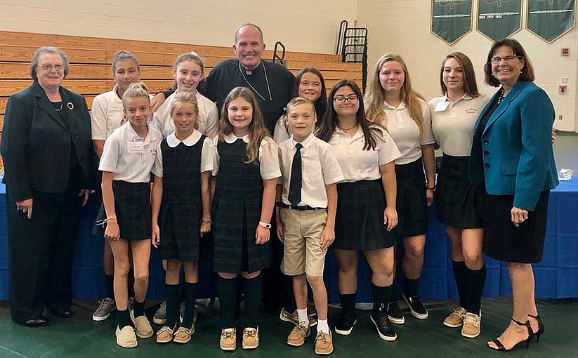 Diocesan PTA members receive words of encouragement from Bishop O’Connell