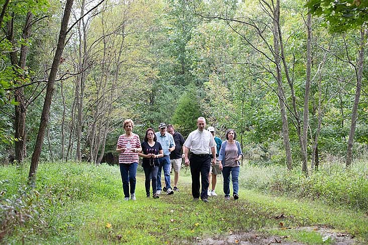 Rosary Walk a time to pray, get exercise