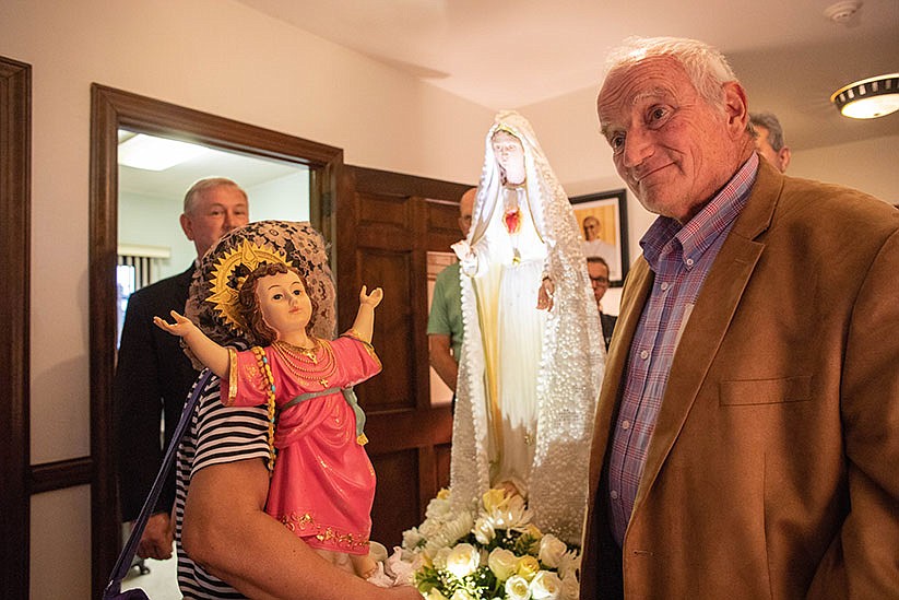 Fatima image blessed by Pope moves hearts in Lakewood parish