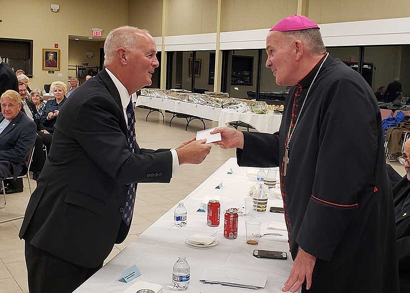 Knights honor Bishop O’Connell at Appreciation Dinner