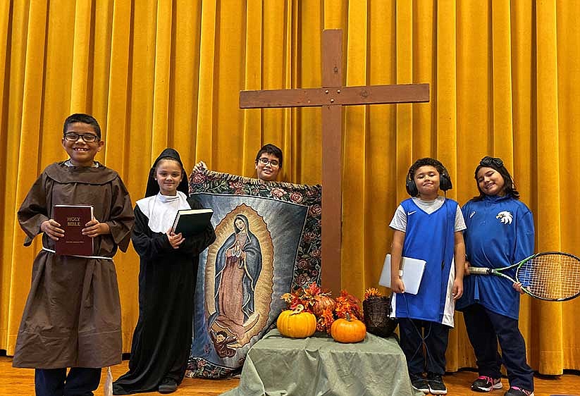 All Saints Day reverently observed in schools around the Diocese