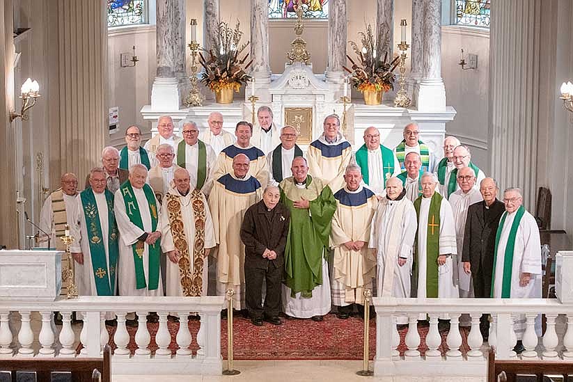 For hundreds of years of devoted priestly service, a day of thanksgiving