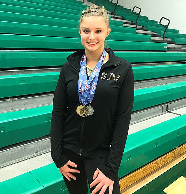 SJV’s Costello nearly flawless in winning NJSIAA Individual Gymnastics State title 