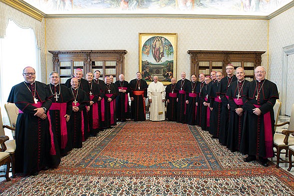 New Jersey, Pennsylvania Bishops spend Thanksgiving with Pope