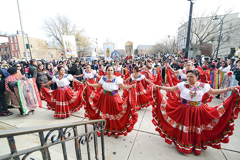 Guadalupe pilgrimage lights the streets of Trenton with faith, love