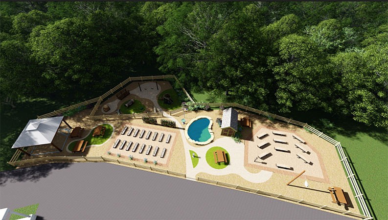 Construction of outdoor learning center underway in Holmdel school