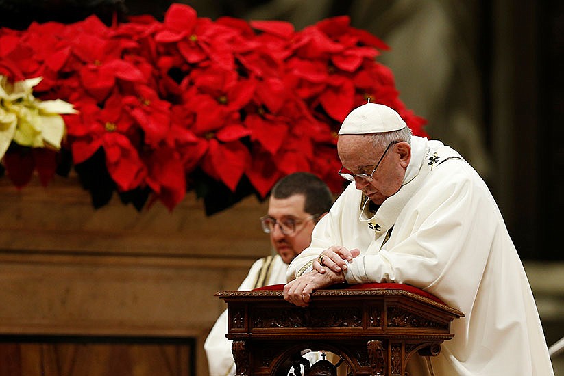 Vatican releases Pope's Christmas season schedule