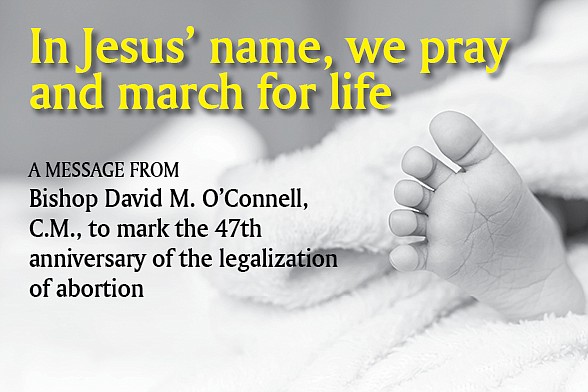 Bishop O'Connell: 'Nothing more fundamental, precious than the right to life’