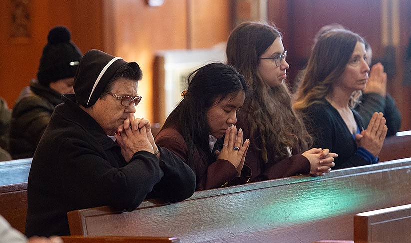 Have hope, faithful hear during Respect Life Mass celebrated by Bishop