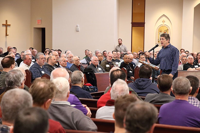 At annual conference, men encouraged to go on the ‘greatest adventure’ of discipleship