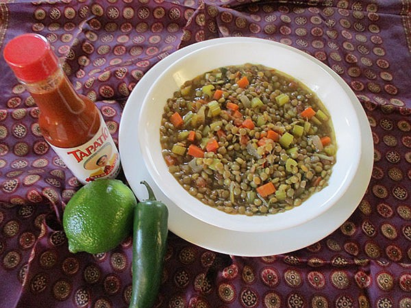 Keeping The Feast: Hispanic take on lentil soup for the Lenten table