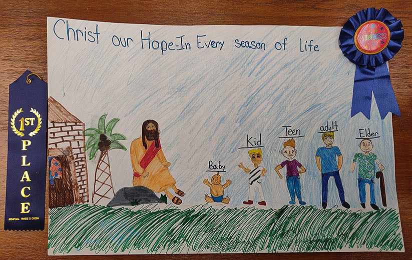 Young people share artistic skills in diocesan Respect Life Contest