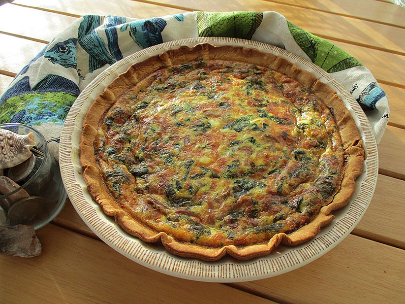 Keeping the Feast: Bring quiche with garden vegetables to the Lenten table