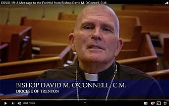 Bishop O’Connell a steady public presence during pandemic