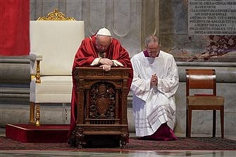 Pandemic rouses world from 'delusion of omnipotence,' preaches member of papal household