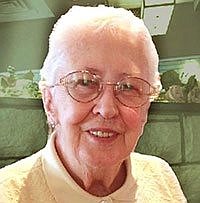 Death notice for Mercy Sister Mary Edwina Rudolph