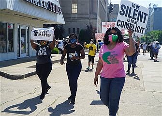 Black Catholics at march say Church's support needed more than ever