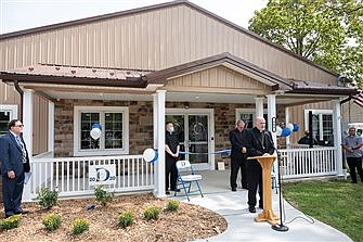 Donovan Catholic’s new athletic training facility opens with Bishop’s blessing