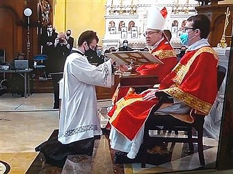Seminarian reaches milestone as newly instituted acolyte