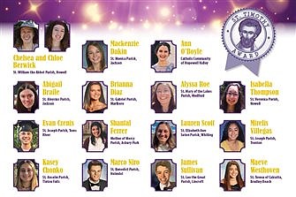 16 teens honored with Diocese’s St. Timothy Awards