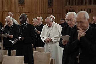 Lenten retreat for Pope, Vatican officials canceled because of pandemic