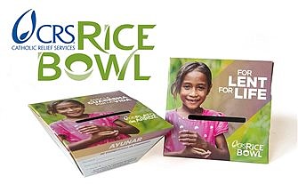 Online templates, giving available for CRS Rice Bowl participation