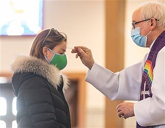 Faithful in Diocese hear messages of penance, hope on Ash Wednesday