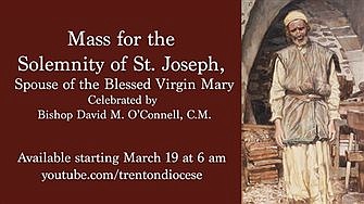 Bishop O’Connell to celebrate Mass for the Solemnity of St. Joseph March 19