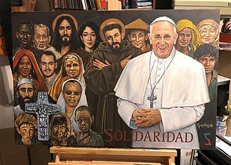 N.J. artist calls painting portrait of Pope 'a spiritually rewarding experience'