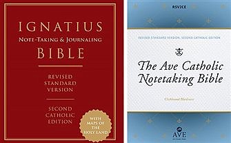 Similar notetaking Bibles are both excellent, but have some big differences