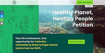 Petition launched to show Catholic support for healthy planet, people