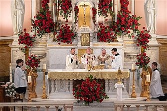A Saint for All People: Bishop affirms life, legacy of St. Rita of Cascia during televised Mass in national shrine