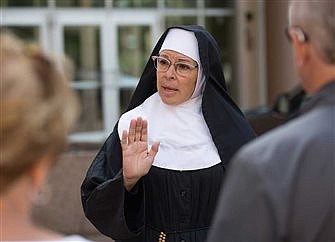 Actress embodies Victorian-era nun as she leads walking tours around city