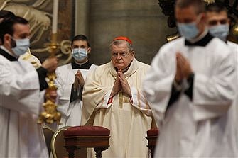 UPDATE: U.S. Cardinal Burke on ventilator due to COVID-19