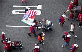 In Washington, saints join a crowd marching for immigration reform