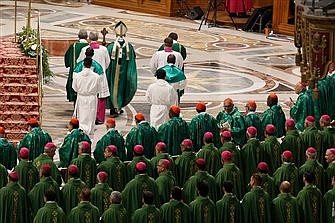 Pope to begin synodal process with Mass in St. Peter's Basilica