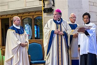 'A Home for Everyone': Father Valle installed as pastor of St. Paul of Princeton