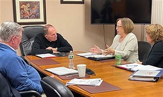 The Journey Begins: Synod co-chairs meet with Bishop and Chancellor