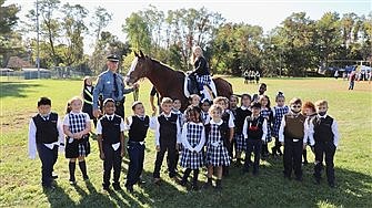 St. Jerome students learn what it means to be a hero