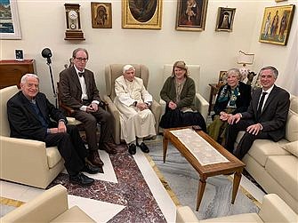 Pope urges Ratzinger Prize winners to hold fast to truth like Pope Benedict
