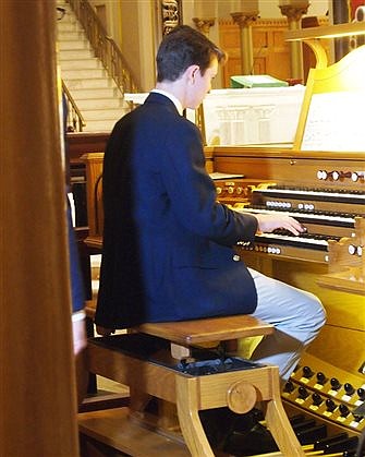 Teen's award-winning musical talents on display at monastery organ recital