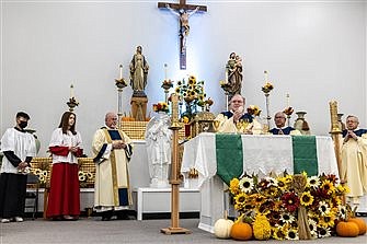 Our Lady Queen of Peace community celebrates parish center blessing