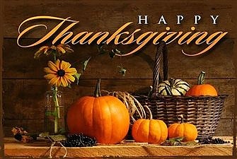 Happy and blessed Thanksgiving