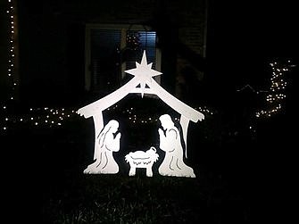 Nativity scene project shines spotlight on presence of Christ